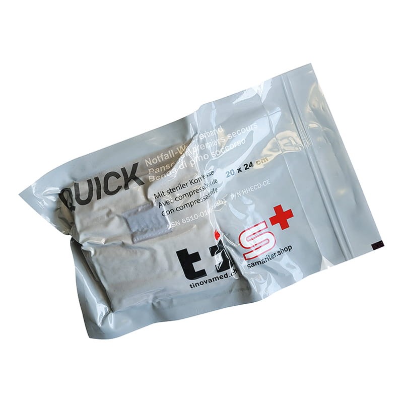 Quick Notfall Wundverband, flache Verpackung