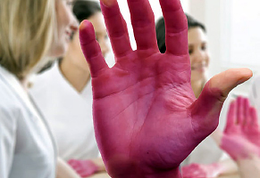 Desi-Coach - facile formazione della corretta disinfezione delle mani